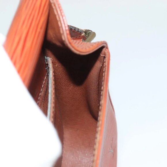 LOUIS VUITTON Epi Saint Cloud PM Shoulder Bag Brown M52213 LV Auth 128429 - Picture 12 of 16